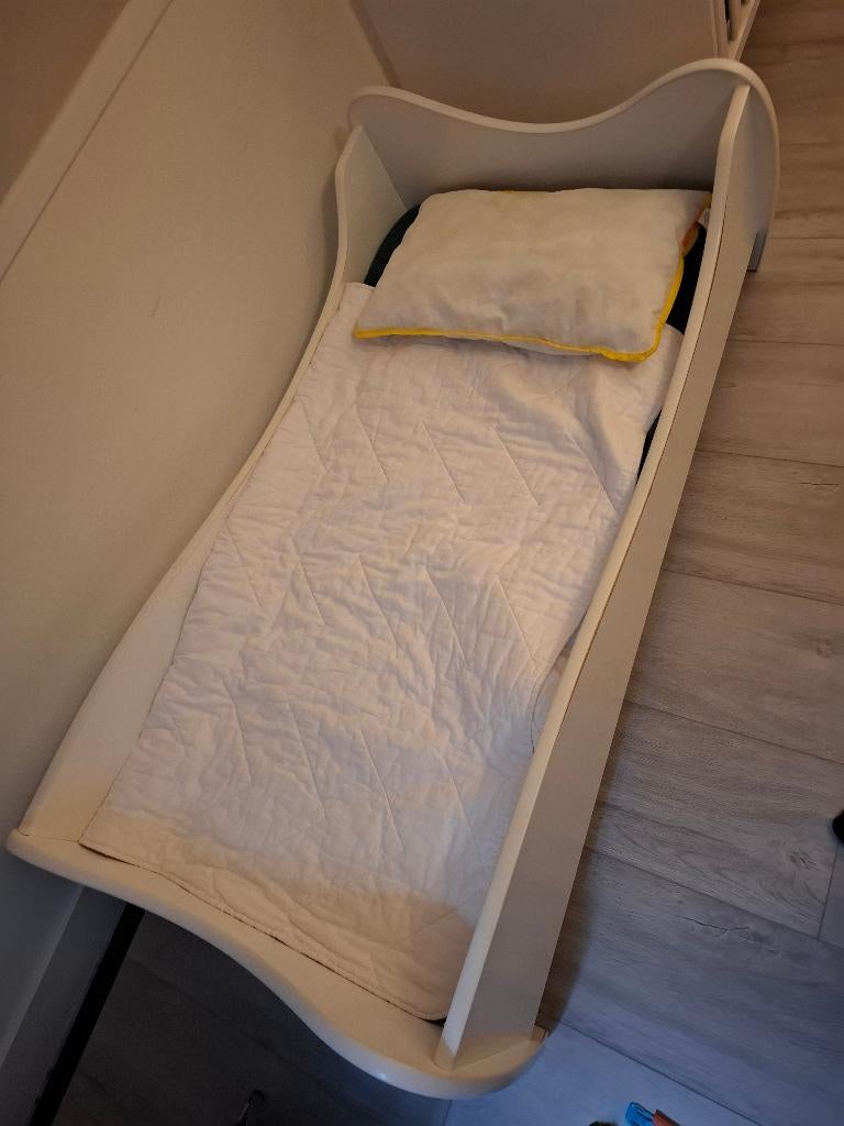 Peuterbed, Kinderen en Baby's, Ophalen, Gebruikt, 70 tot 85 cm, 140 tot 160 cm