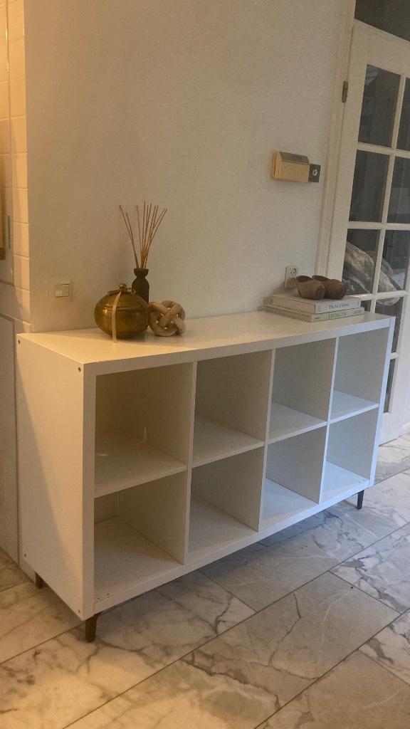 Kallax, Huis en Inrichting, Kasten | Boekenkasten, Gebruikt, 100 tot 150 cm, Minder dan 100 cm, 25 tot 50 cm, Overige materialen