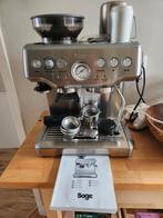 Sage Barista Express, Witgoed en Apparatuur, Koffiezetapparaten, Ophalen, Gebruikt, Espresso apparaat, Koffiebonen
