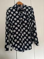 Studio Anneloes stippen blouse marineblauw xl, Verzenden, Zo goed als nieuw, Maat 46/48 (XL) of groter, Blauw