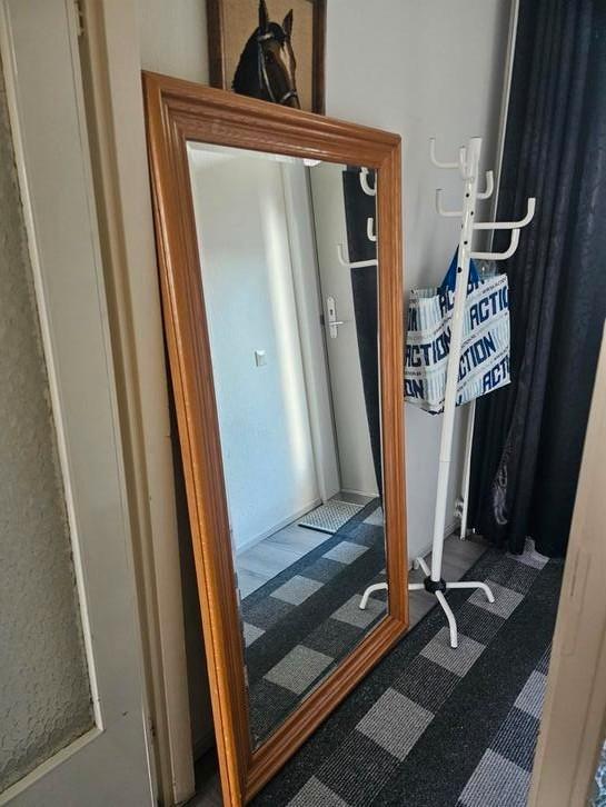 Grote spiegel 170x90, Huis en Inrichting, Woonaccessoires | Spiegels, 75 tot 100 cm, 150 tot 200 cm, Rechthoekig, Ophalen