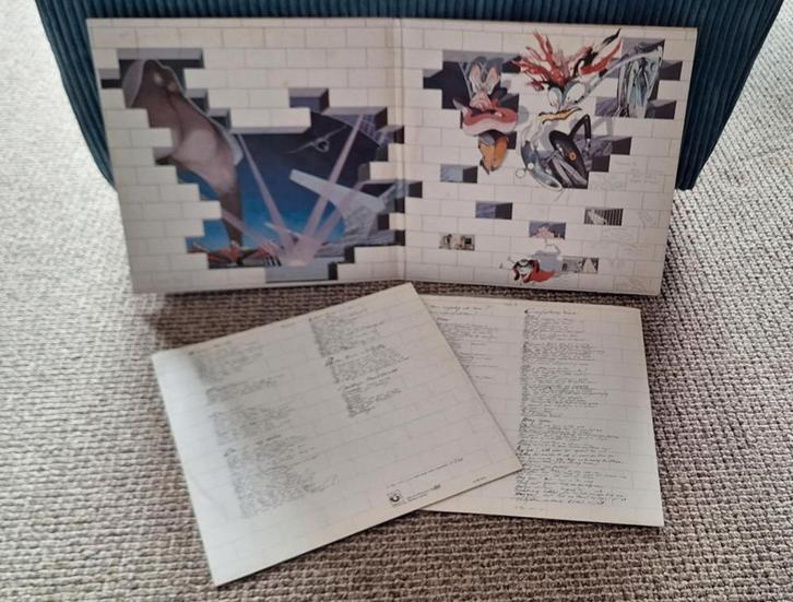 Dubbel Elpee, LP, Vinyl The Wall van Pink Floyd., Cd's en Dvd's, Vinyl | Rock, Gebruikt, Poprock, 12 inch, Ophalen of Verzenden