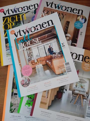 VT Wonen magazines 6 nummers 2024/2025 interieur  beschikbaar voor biedingen