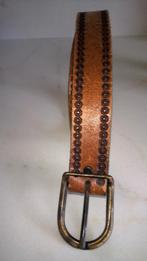 Lederen riem, 80 tot 90 cm, Echt leder, Tailleriem, Ophalen of Verzenden