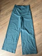 Hiltje H travelstof broek grijs maat M zgan flare, Maat 38/40 (M), Ophalen of Verzenden, Zo goed als nieuw, Grijs