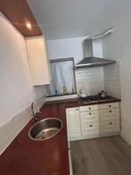 Hoekkeuken met stenen blad en Apparatuur, Huis en Inrichting, Keuken | Complete keukens, Ophalen, Gebruikt, Hoekkeuken, Graniet of Steen