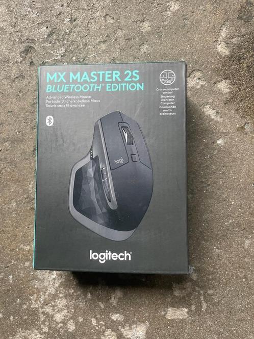 Logitech MX Master 2S nieuw in doos, Computers en Software, Muizen, Nieuw, Muis, Rechtshandig, Draadloos, Ergonomisch, Gaming muis