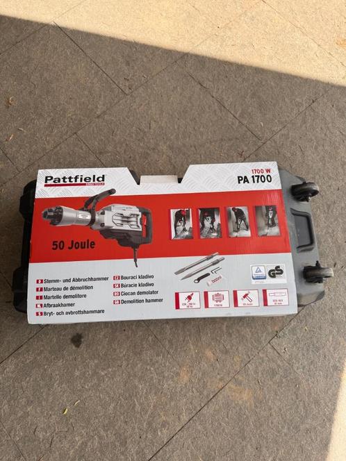 PATTFIELD Breekhamer PA-1700W, Doe-het-zelf en Verbouw, Gereedschap | Boormachines, Zo goed als nieuw, Boor- en/of Breekhamer