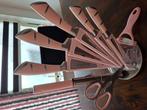 Roze messenset, Ophalen, Nieuw, Rvs of Chroom
