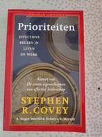 S.R. Covey - Prioriteiten, Boeken, Ophalen of Verzenden, S.R. Covey, Management, Zo goed als nieuw