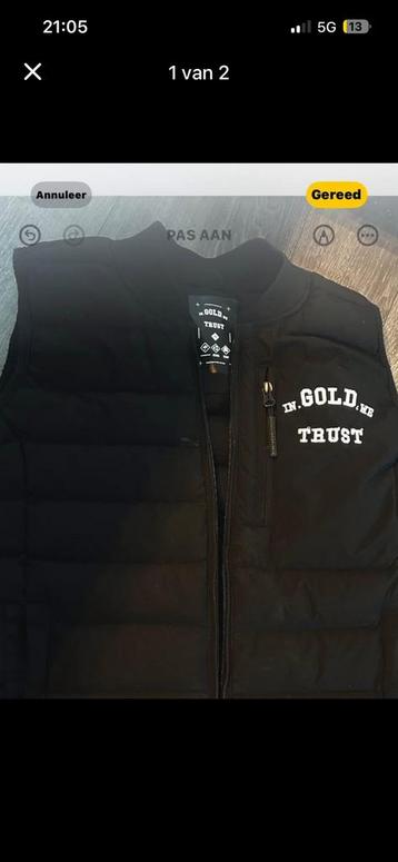 Maat m in gold we trust beschikbaar voor biedingen