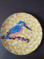 Mozaiek ijsvogel, knutselwerk, bord., Nieuw, Ophalen of Verzenden, Knutselwerk