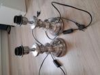2x tafellampen, Ophalen, Gebruikt