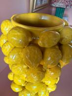 Originele des pots citroenvaas groot 36 cm hoog, Tuin en Terras, Bloempotten, Rond, Zo goed als nieuw, Minder dan 40 cm, Aardewerk