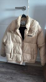 Review Beige Puffer Jas - Maat S, Ophalen of Verzenden, Gedragen, Beige