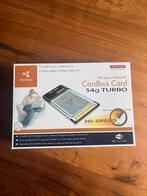 Cardbus Card 54g TURBO Sitecom, Gebruikt, Ophalen of Verzenden