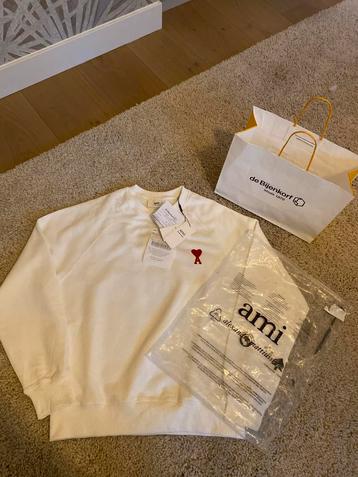 Ami Paris Sweater Rood Maat S - Nieuw! beschikbaar voor biedingen