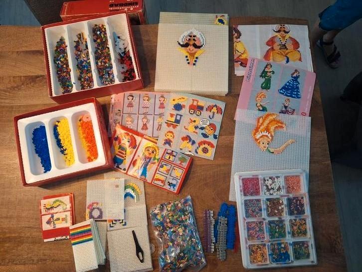 Grote Ministeck Collectie met Voorbeelden, Hobby en Vrije tijd, Ministeck, Gebruikt, Box-set, Ophalen of Verzenden