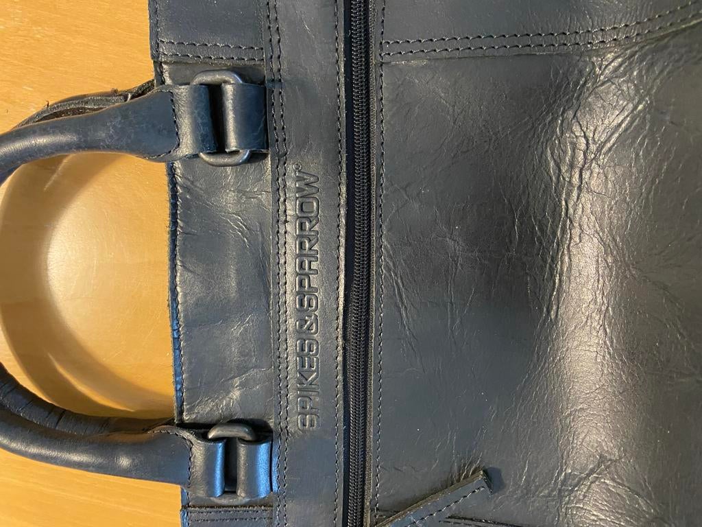 Spikes & Sparrow leren handtas/schoudertas, Sieraden, Tassen en Uiterlijk, Tassen | Schoudertassen, Zo goed als nieuw, Overige merken