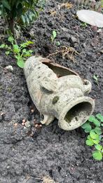 Kruik pot met plantenopening, Tuin en Terras, Tuinbeelden, Ophalen, Gebruikt