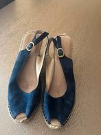 Espadrilles sleehak marineblauw maat 39, Kleding | Dames, Schoenen, Ophalen of Verzenden, Zo goed als nieuw, Blauw, Espadrilles of Moccasins