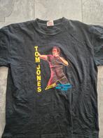 Vintage Tom Jones 1990 Tour/Concert Shirt XL, Zwart, Maat 56/58 (XL), Ophalen of Verzenden, Racer
