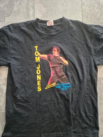 Vintage Tom Jones 1990 Tour/Concert Shirt XL beschikbaar voor biedingen