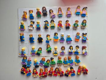 Lego kind meisje city poppetjes vrouw minifiguren  beschikbaar voor biedingen
