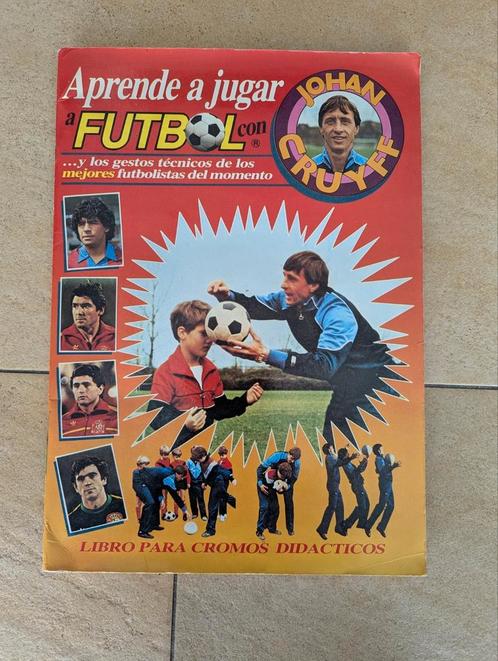 Johan Cruyff voetbalplaatjes album compleet Geprodesa 1984, Verzamelen, Stickers, Gebruikt, Overige typen, Ophalen of Verzenden
