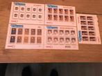 Ontdek 60 jaar televisie 5 velletjes postfris, Postzegels en Munten, Postzegels | Nederland, Ophalen, Na 1940, Postfris