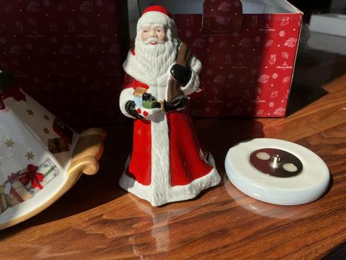 Villeroy & Boch Kerstman speeldoos en hanger, nieuw in doos, Diversen, Kerst, Nieuw, Ophalen