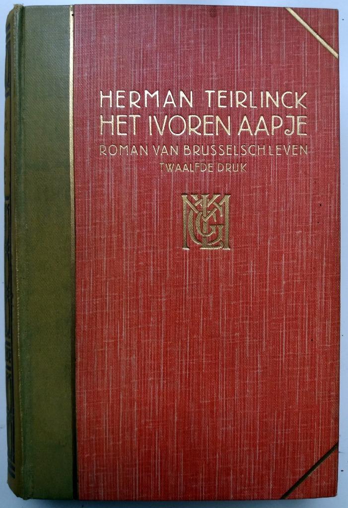 Herman Teirlinck - Het Ivoren Aapje, Antiek en Kunst, Antiek | Boeken en Bijbels, Ophalen of Verzenden