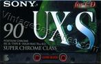 GEZOCHT >> Sony UX-S 60 of 90 uit 1995 als 2 pack geseald, Cd's en Dvd's, Cassettebandjes, Zo goed als nieuw, Ophalen
