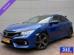 Honda Civic 1.0 i-VTEC Autom Cruise Led Carplay Camera 2018, Auto's, Gebruikt, Met garantie (alle), Blauw, 988 cc