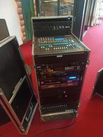 A&H qu 16 met complete rack en inhoud, Muziek en Instrumenten, Mengpanelen, Ophalen, Gebruikt, 10 tot 20 kanalen