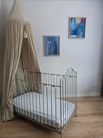 Diss smeedijzeren ledikant - metallic groen, Ophalen, Gebruikt, Ledikant