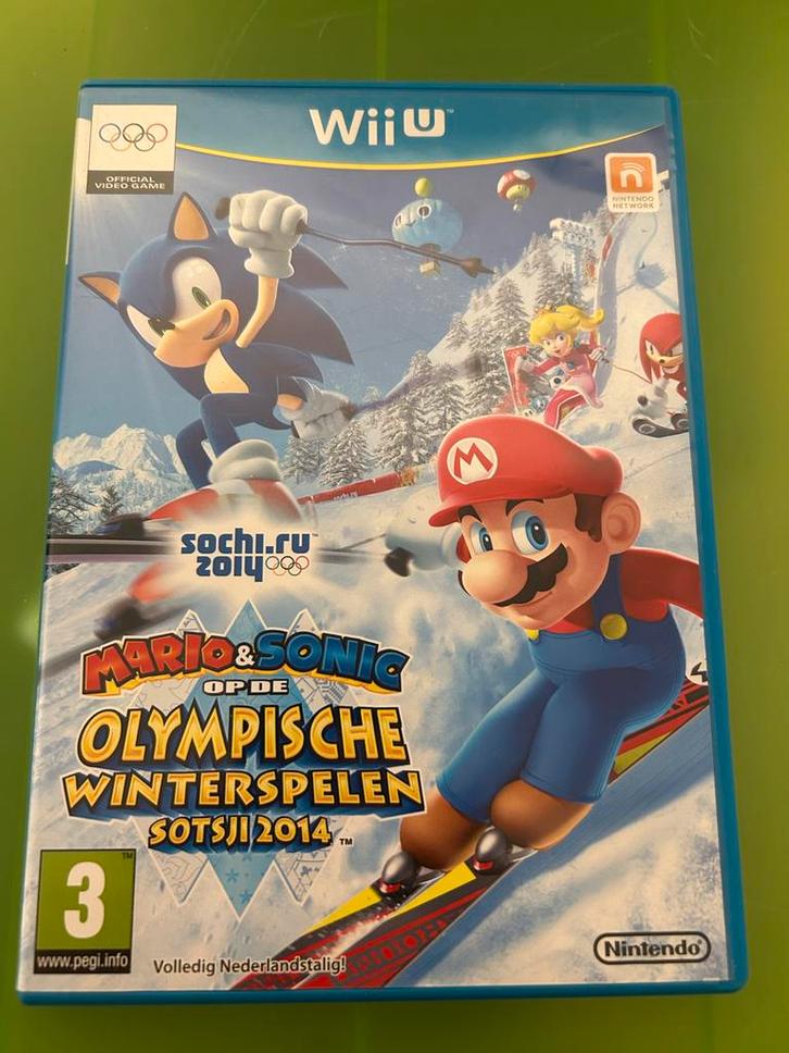 Mario & Sonic Olympische Winterspelen - Wii U, Spelcomputers en Games, Games | Nintendo Switch, Gebruikt, Sport, 1 speler, Vanaf 3 jaar