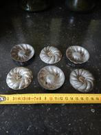 6 antieke chocola mallen voor kerst kransjes, Ophalen of Verzenden