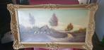 Oud schilderij met lijst, Antiek en Kunst, Kunst | Schilderijen | Klassiek, Ophalen