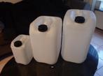 Jerrycans van 5, 20, 25 liter Schoon en Droog. Nieuwstaat!!, Minder dan 75 liter, Ophalen of Verzenden, Zo goed als nieuw, Kunststof