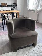 Green velvet chair, Ophalen, Zo goed als nieuw, Eenpersoons, Minder dan 150 cm