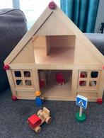 Houten poppenhuis, Ophalen of Verzenden, Zo goed als nieuw, Poppenhuis