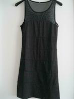 Only jurk zwart met mesh maat M, Kleding | Dames, Jurken, Maat 38/40 (M), Zo goed als nieuw, Only, Zwart