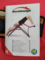 backlounge rug-/conditietrainer, Sport en Fitness, Overige typen, Buik, Metaal, Zo goed als nieuw