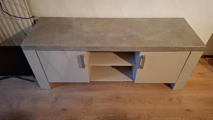 Tv-kast, Huis en Inrichting, Kasten | Televisiemeubels, Gebruikt, 150 tot 200 cm, 100 tot 150 cm, 25 tot 50 cm, Kunststof, Overige materialen