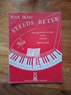 Folk Dean Steeds beter - derde boek, piano, Ophalen of Verzenden, Zo goed als nieuw, Artiest