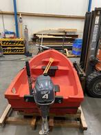 polyester boot met motor, Watersport en Boten, Motorboten en Motorjachten, Gebruikt, Ophalen of Verzenden, Minder dan 10 pk, Tot 6 meter