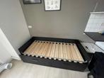 Ikea Brimnes uitschuifbaar bed, Ophalen, Verstelbaar, Wit, Tweepersoons