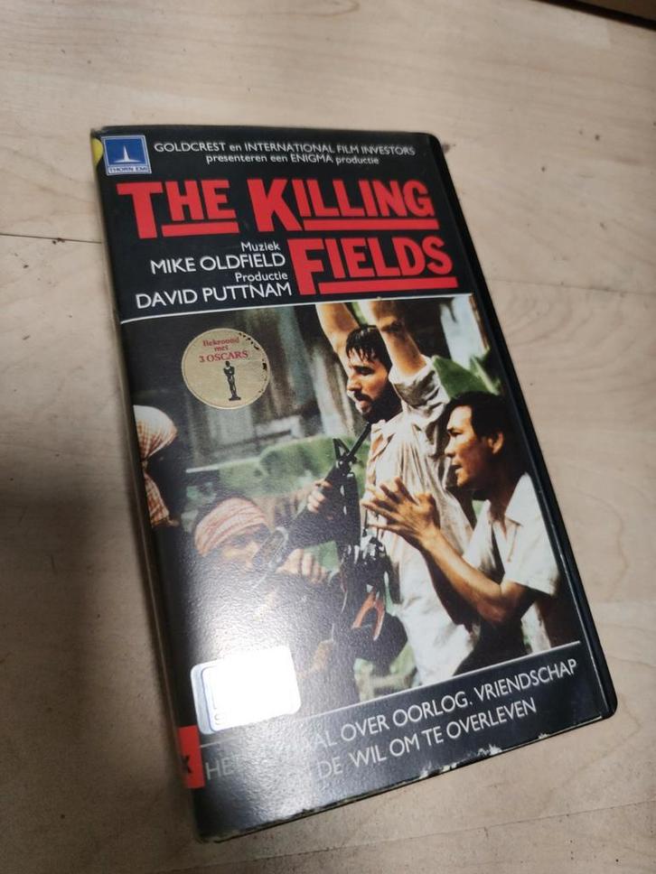 Betamax Collectie - The Killing Fields + 300 Banden, Cd's en Dvd's, VHS | Film, Gebruikt, Drama, Alle leeftijden, Ophalen