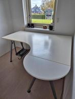 Galaxy Ikea Galant hoekbureau met 2 extra zijstukken, Ophalen, Gebruikt